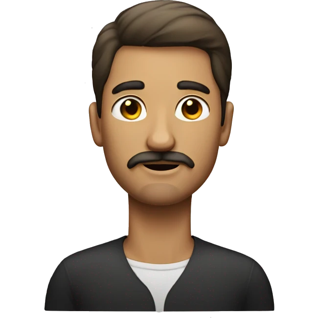 A man with short mustache  emoji