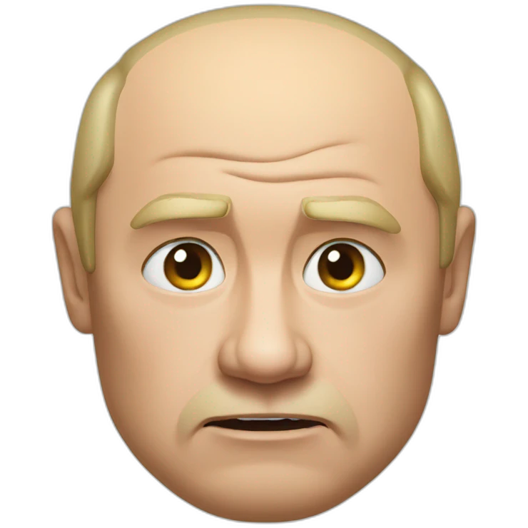 Angry Putin emoji