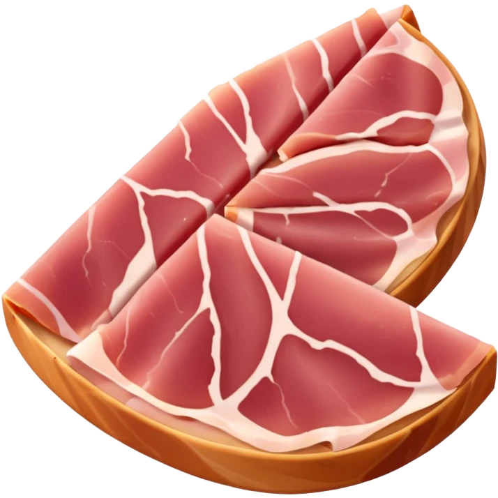 fette di prosciutto crudo emoji