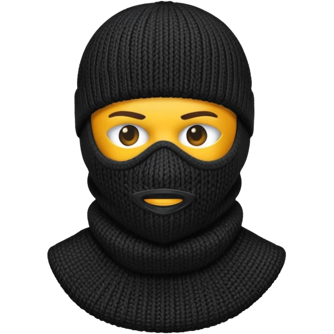 Ski mask  emoji