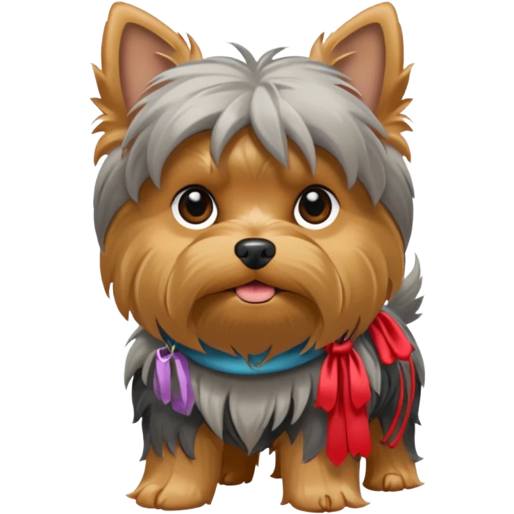 Yorkshire terrier emoji