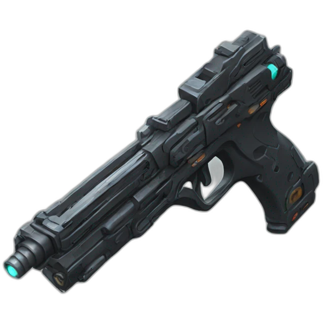 cyberpunk-gun emoji