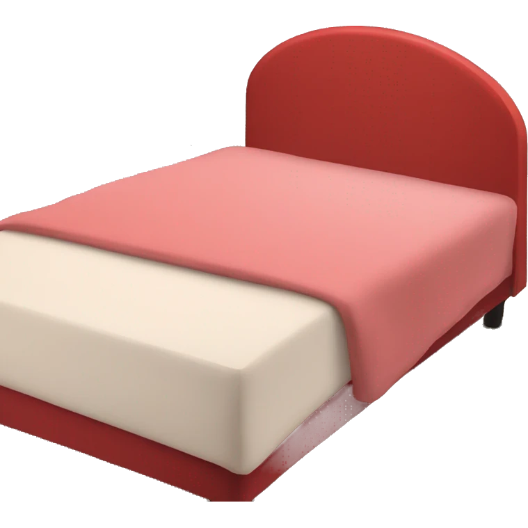 bed for 1 person red emoji