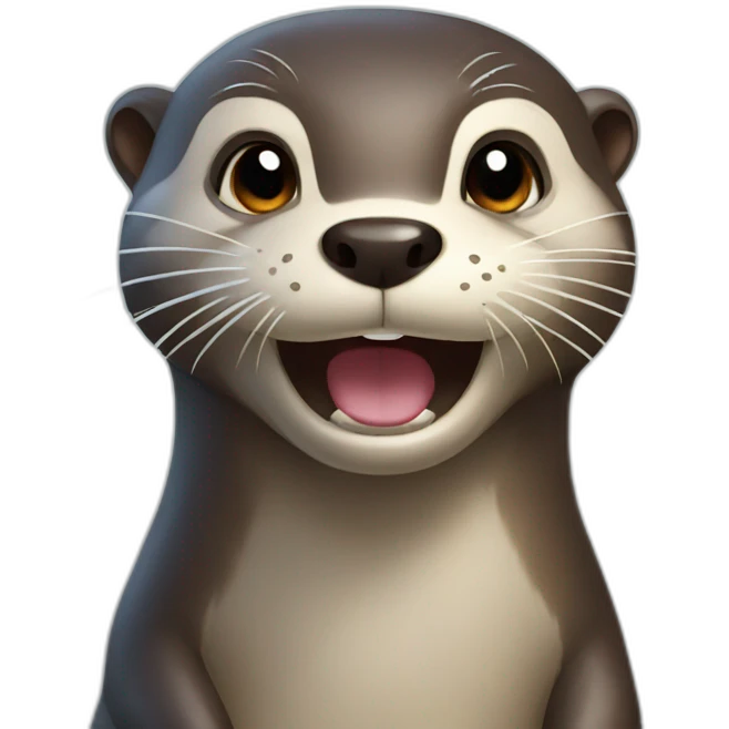 otter annoyed emoji
