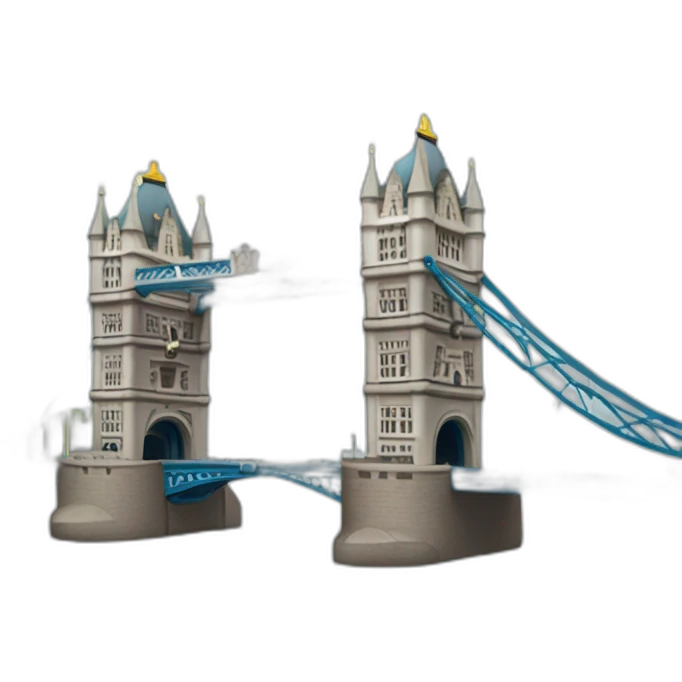 London Tower Bridge emoji
