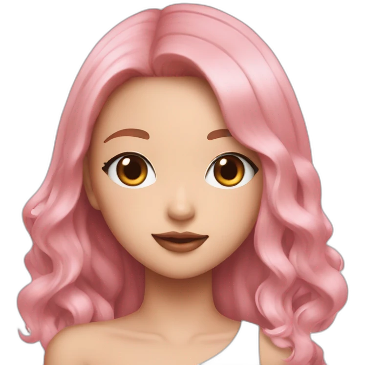 Rosé of blackpink emoji