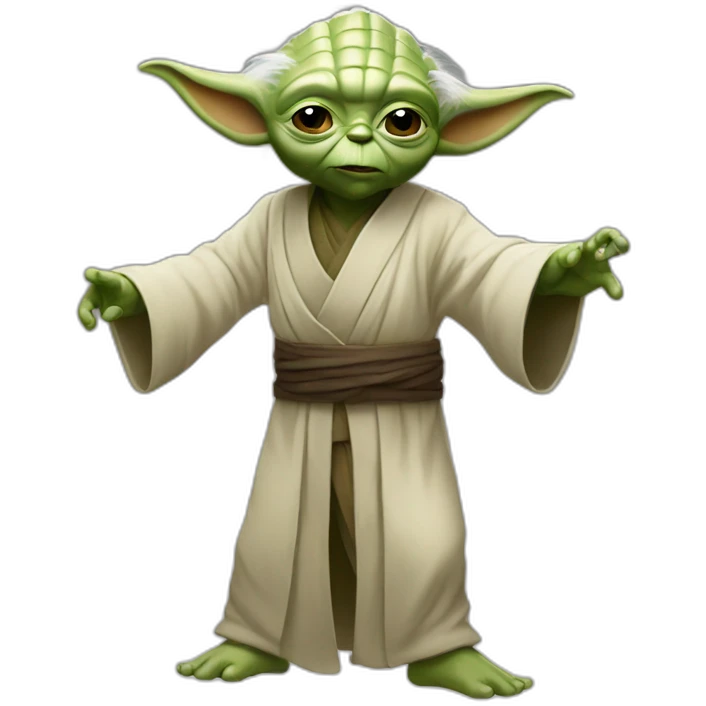 Yoda qui dance emoji