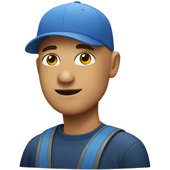🧑🏻‍🦲🧢 emoji