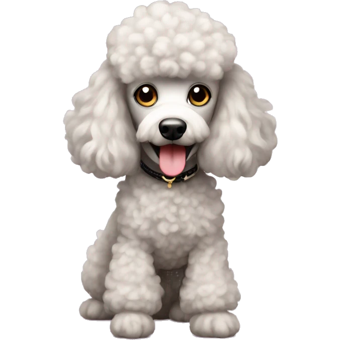 That poodle emoji