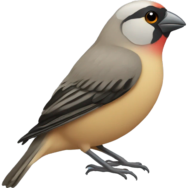 Finch bird emoji