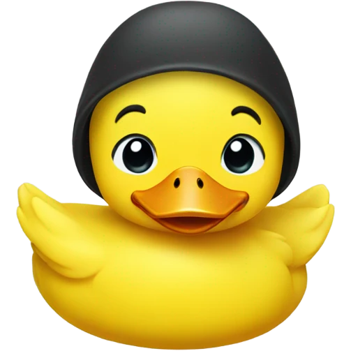 yellow duck emoji