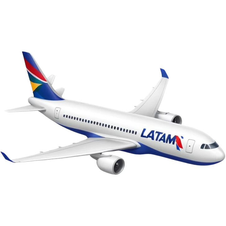 creame un avión de latam emoji