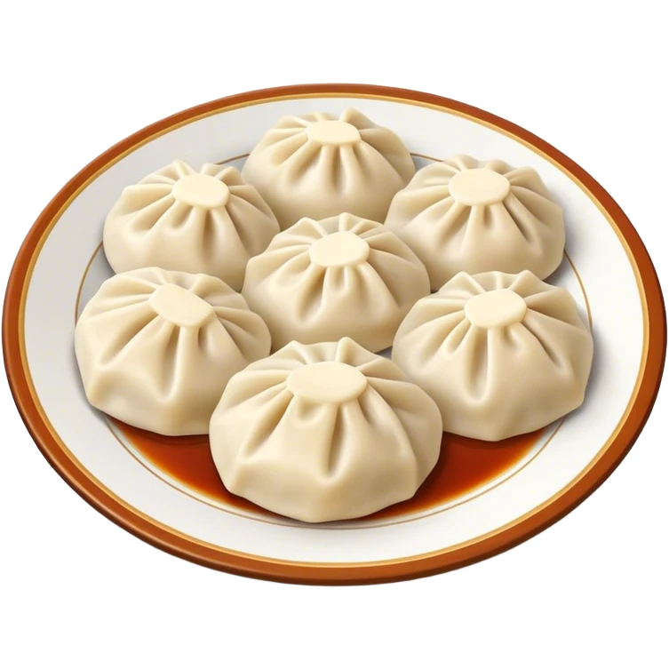 buuz Mongolian steamed dumpling  emoji