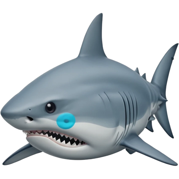 BULL SHARK FACE emoji