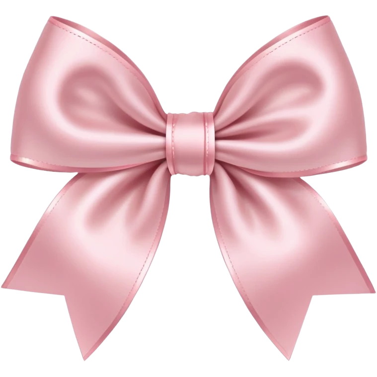 Light pink bow emoji