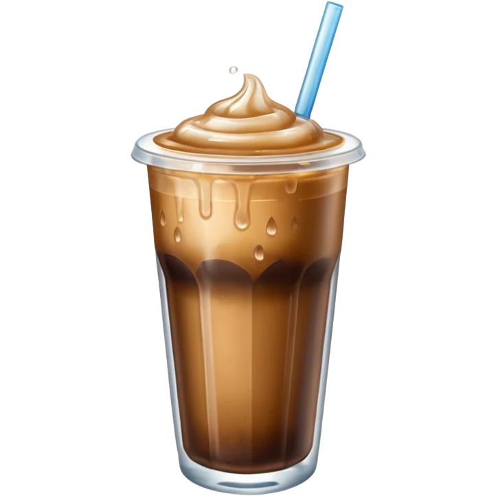 Ice coffee  emoji