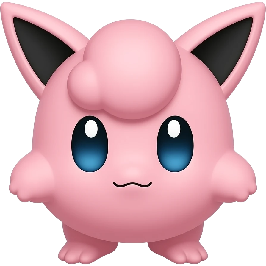 Like Jigglypuff pokemon add to lil hands and keep it exactly like the original pokemon emoji