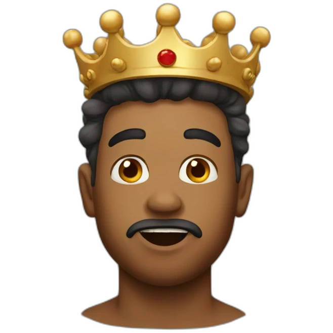 gizzard with crown emoji
