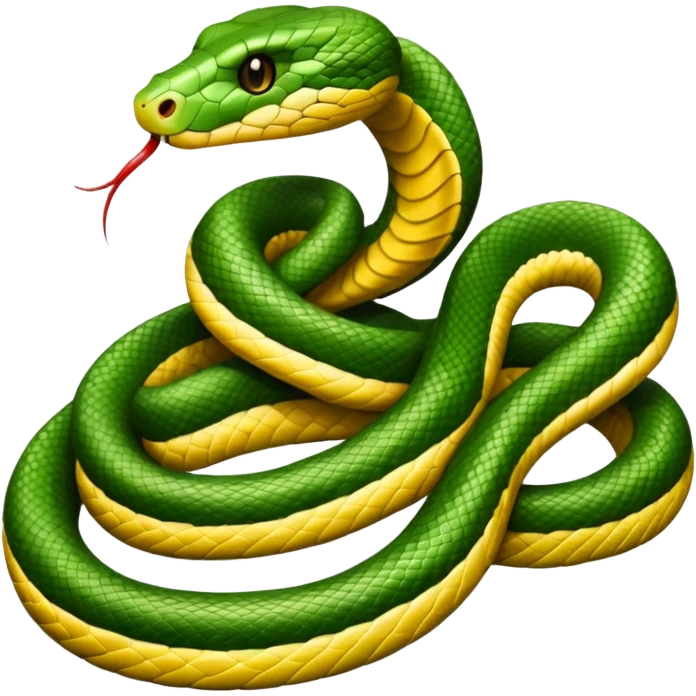snake crawling  emoji