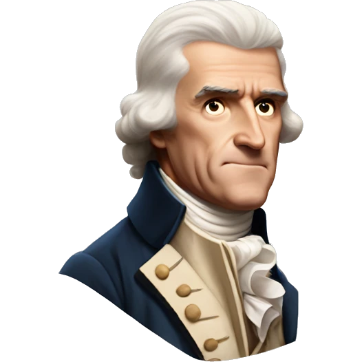 thomas jefferson from movie hamilton emoji