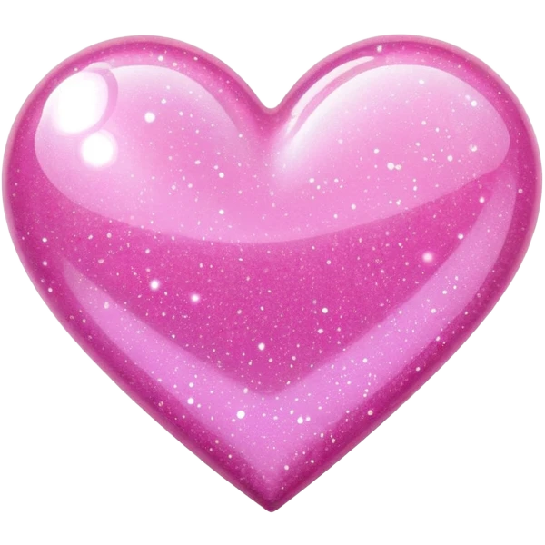 pink heart sparkling emoji