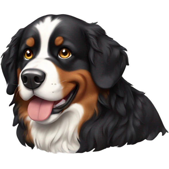 Bernese mountain dog emoji