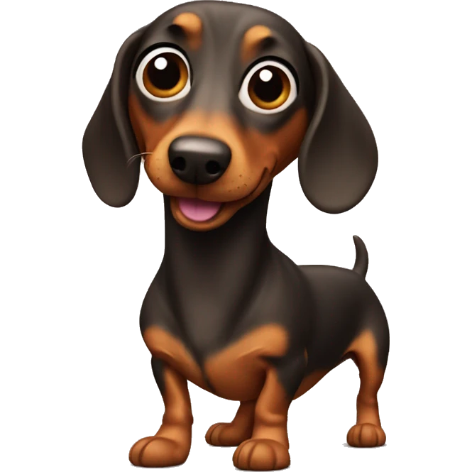 Wiener dog emoji