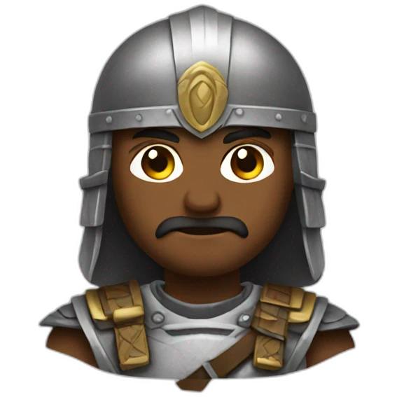 Warrior emoji