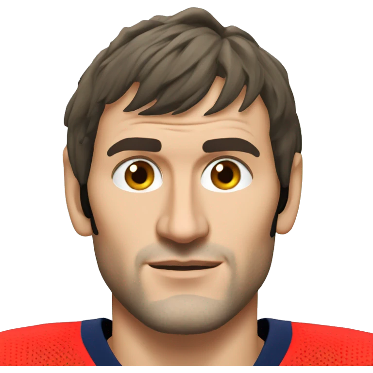 Alexander Ovechkin Realistic seriously face emoji