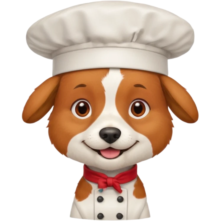 chef red dog emoji