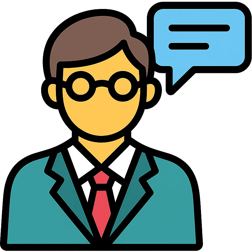 therapist color outline icon emoji