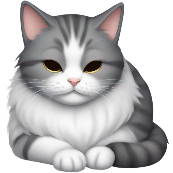 Sleep cat emoji