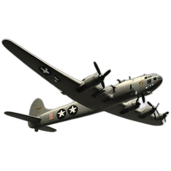 B-29 qui lache la bombe atomique sur Hiroshima emoji