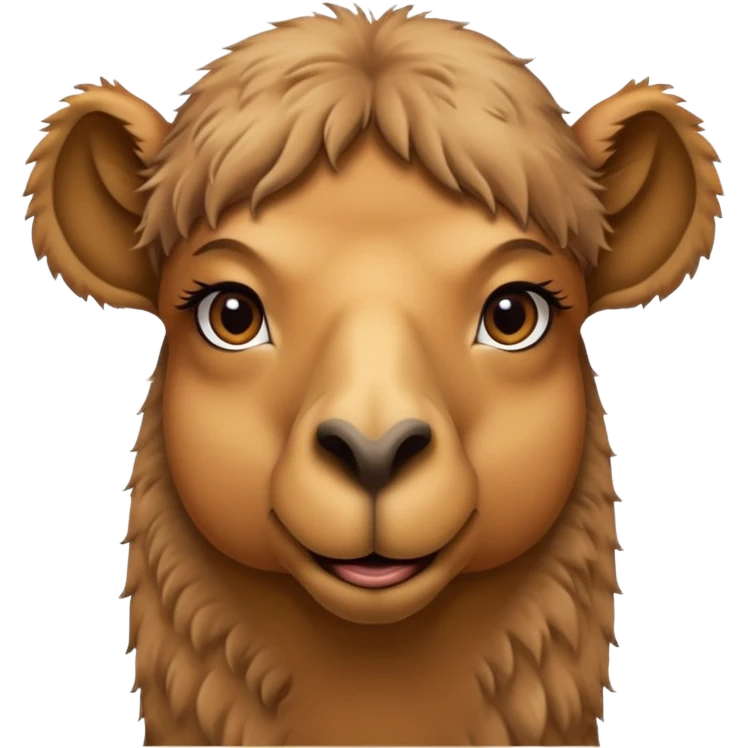 stylish camel face emoji