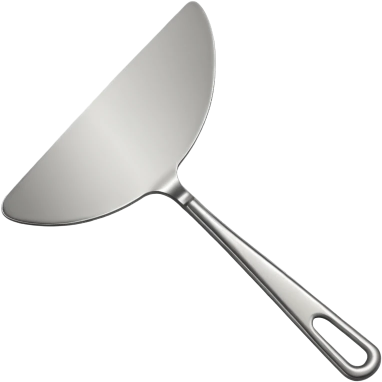 Triangle-blade cake server  emoji