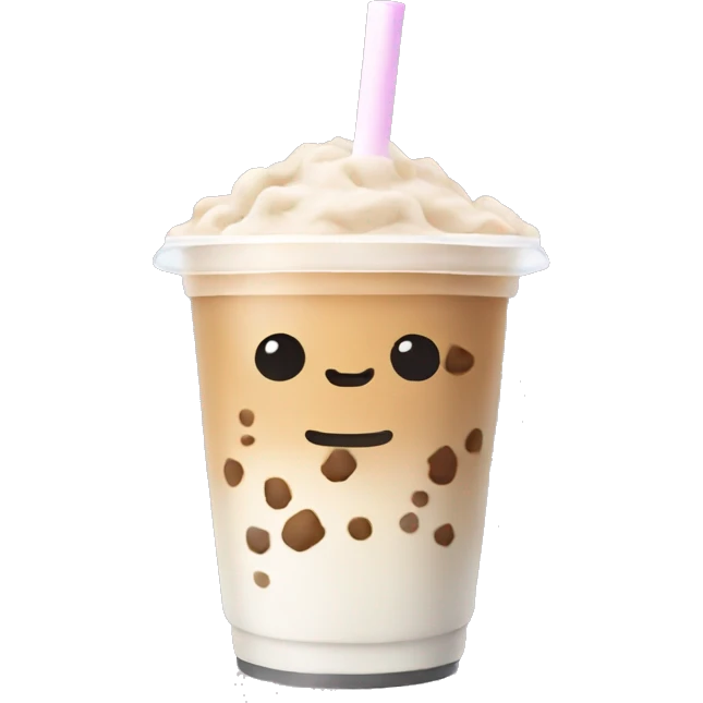 Boba milk tea emoji