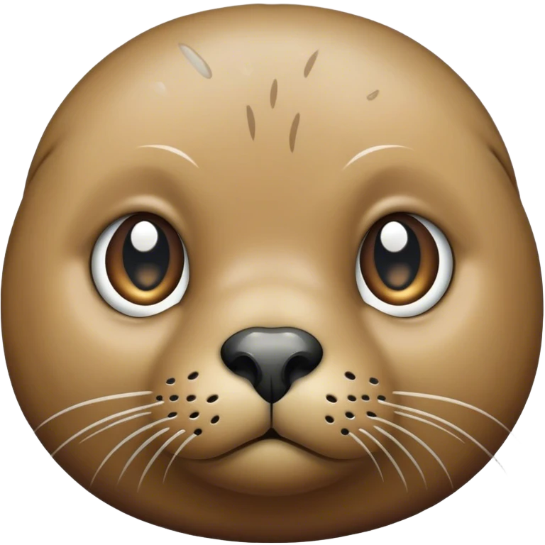Crying seal emoji