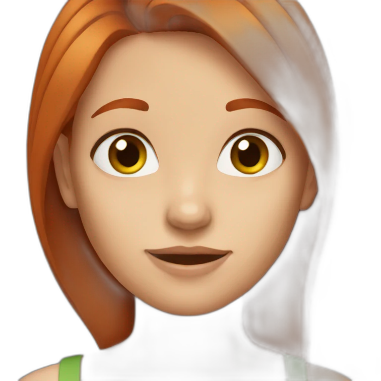 redhead girl emoji