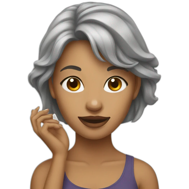 Woman who like feets emoji