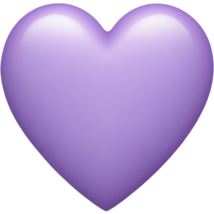 pastel purple heart emoji