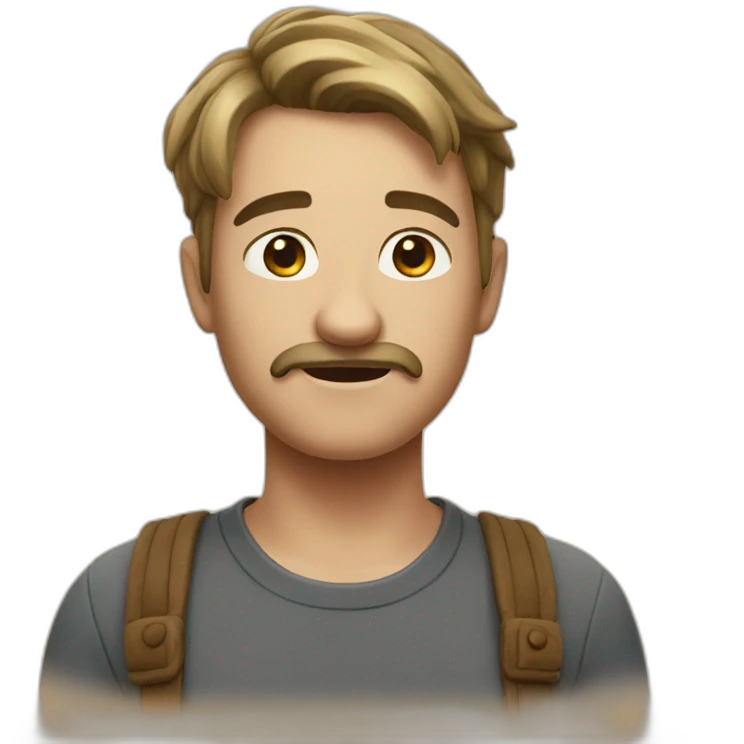 Chat qui boie emoji