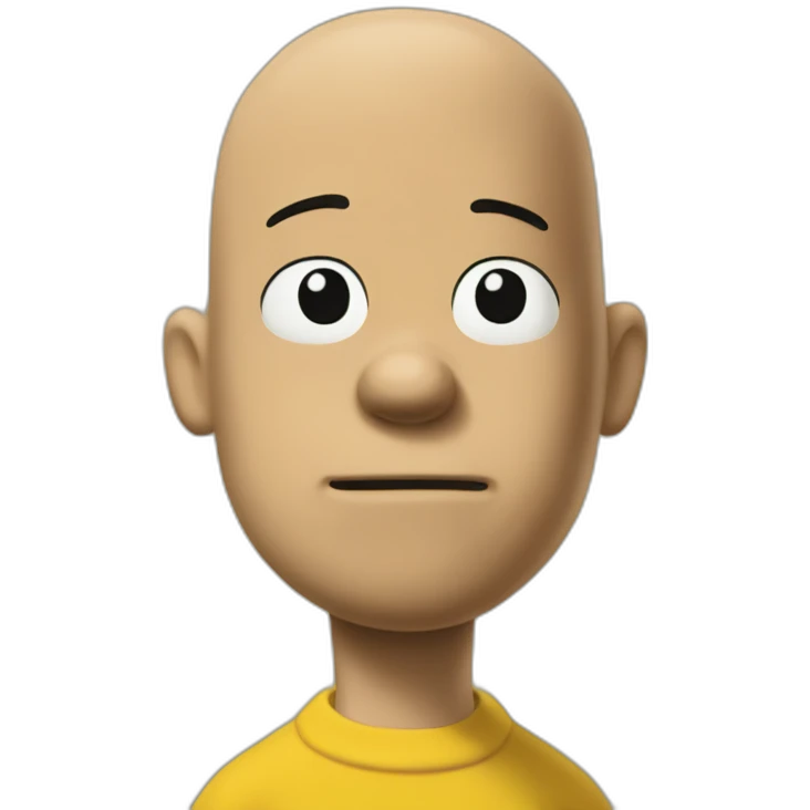 Charlie brown in simpsons emoji