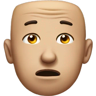 Nodding head emoji