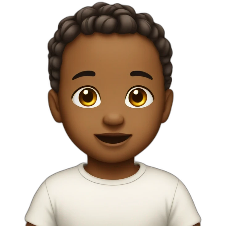 Cute baby emoji