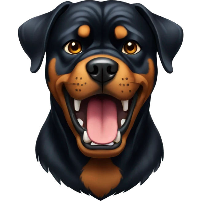 Angry Rottweiler  emoji