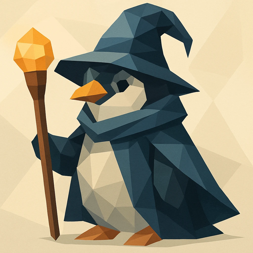 Penguin Wizard 3455513223123213 emoji