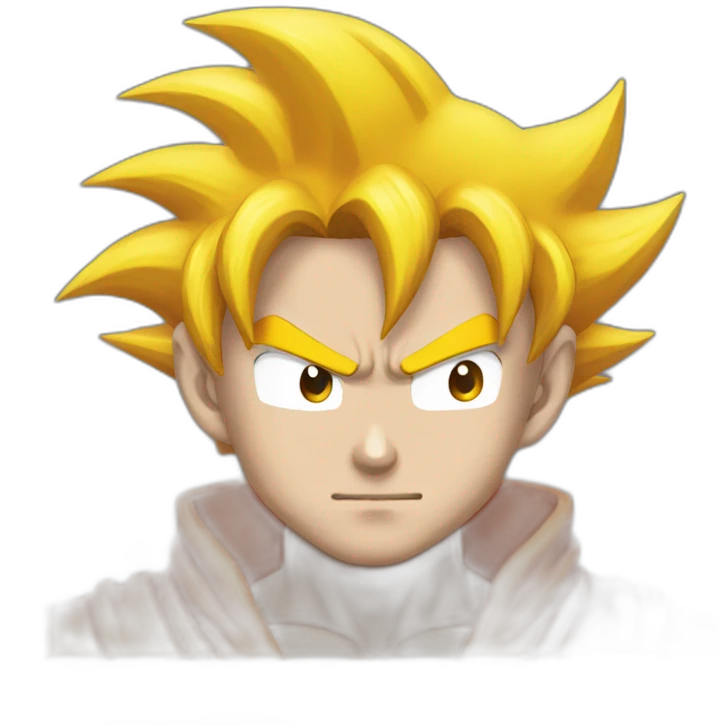 Goku wiht no here emoji