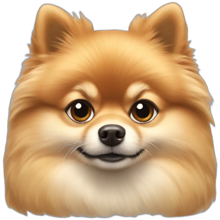 Pomeranian enfadado emoji