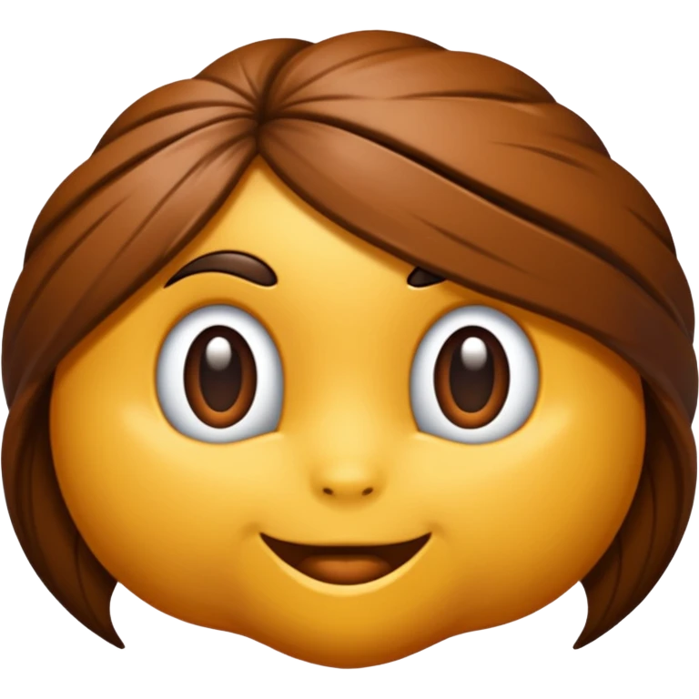Crie um emoji de laço marrom emoji