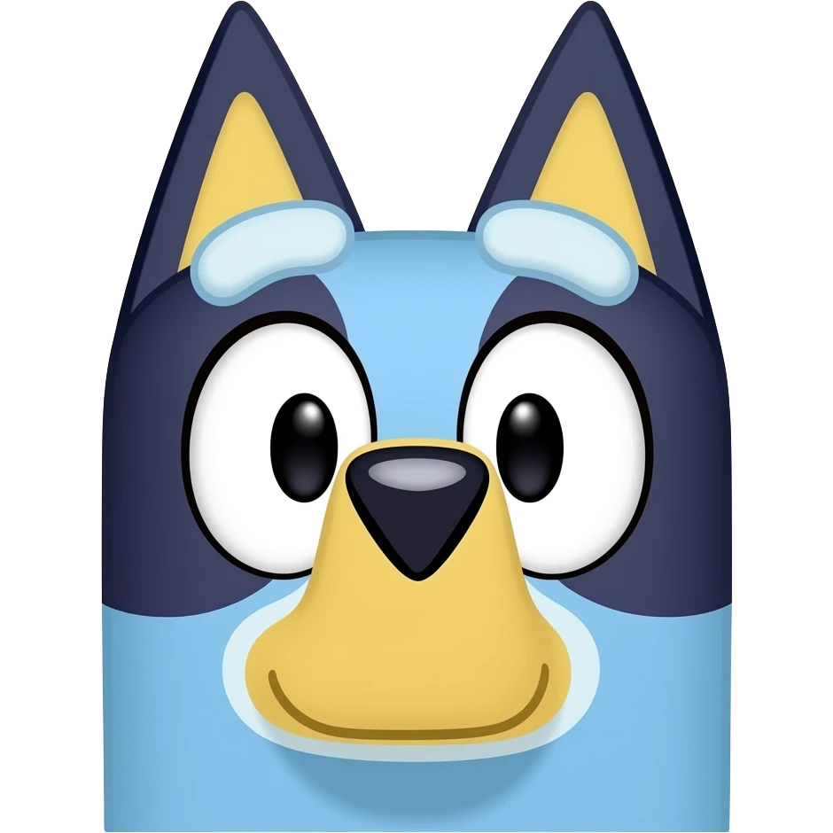 bluey logo emoji